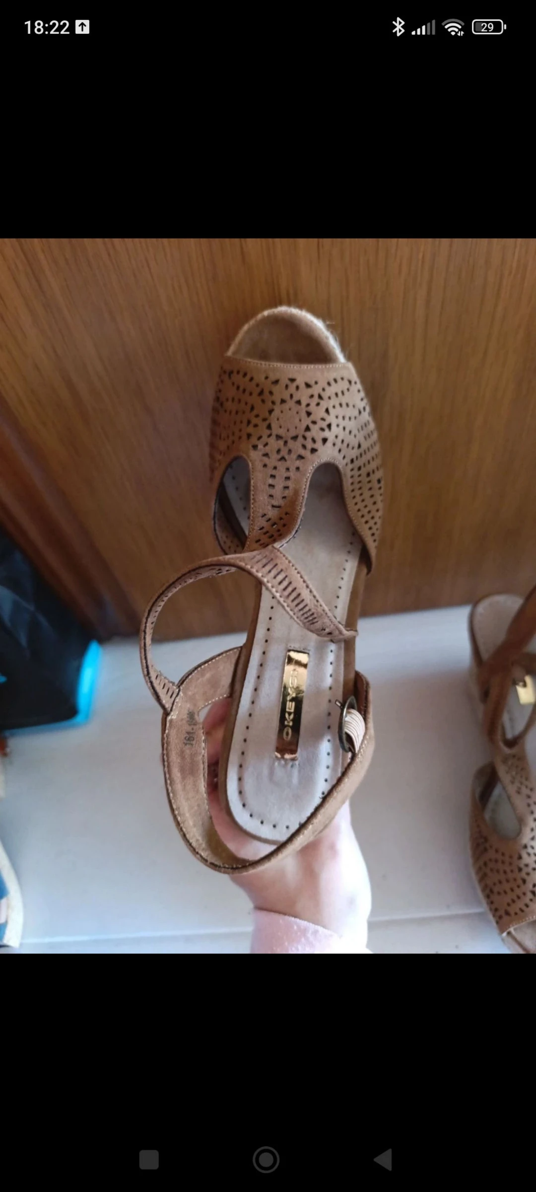 Wedge sandals size 39 – photo 3